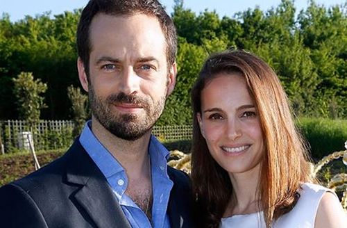 Natalie Portman and Benjamin attend inauguration in Versailles