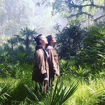 Gina Rodriguez and Tessa Thompson in 'Annihilation'