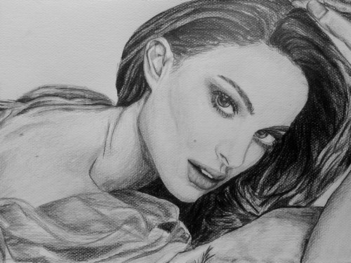 Natalie Portman drawing