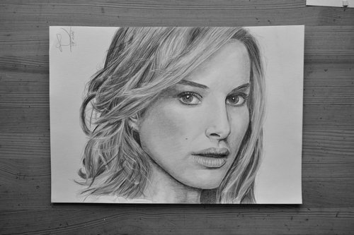 Natalie Portman drawing