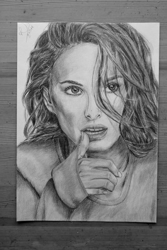 Natalie Portman drawing