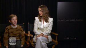Natalie and Jacob Tremblay for ET Canada