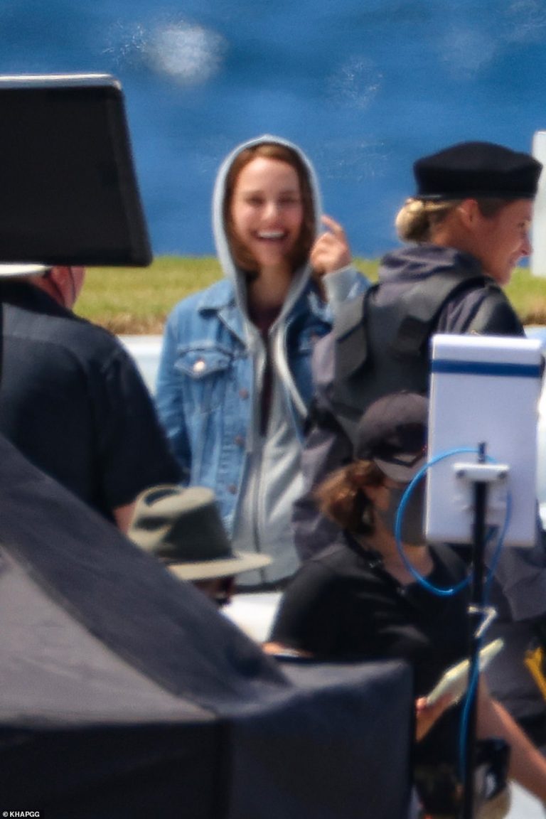 Natalie’s first photos on the set of Thor Love and Thunder