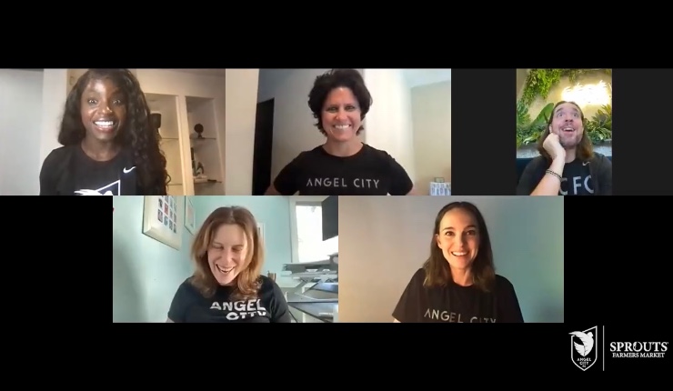 You are currently viewing Natalie Welcomes Christen Press to the Angel City F.C.