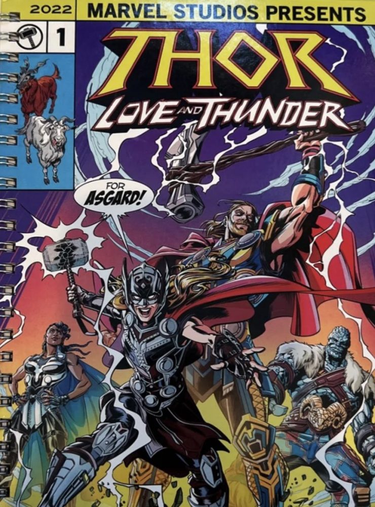 Read more about the article Thor Love and Thunder Promo Art and Action Figures