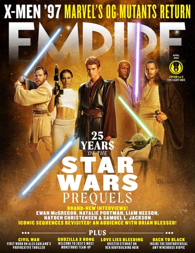 You are currently viewing Empire: 25th Anniversary of the Prequels