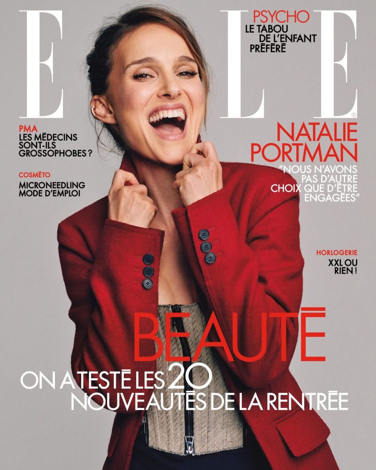 You are currently viewing Natalie on the cover of Elle this month