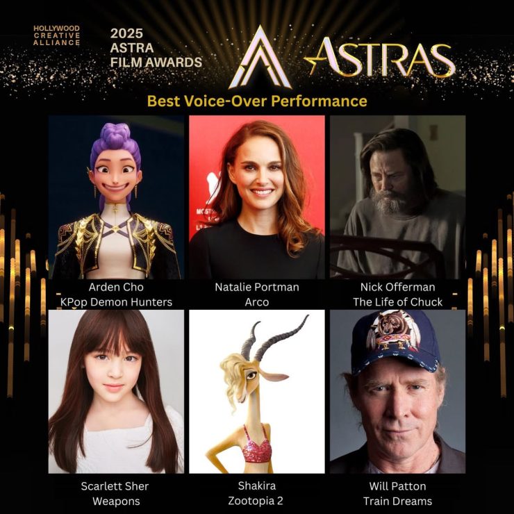 You are currently viewing Natalie nominated for the ASTRA Film Awards