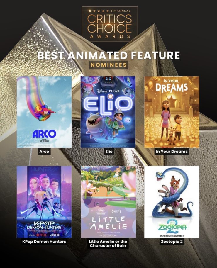 Read more about the article Arco Nominated for Critics Choice Awards